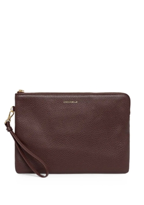 Coccinelle leather clutch bag - Red