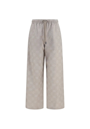 Off-White Arrows monogram wide-leg trousers - Neutrals