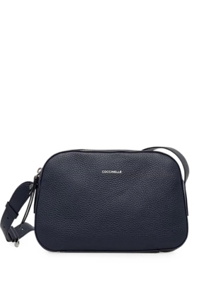 Coccinelle grained-leather shoulder bag - Blue