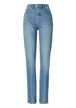 Tory Burch mid-rise straight-leg jeans - Blue