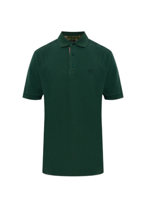 ETRO embroidered-logo polo shirt - Green