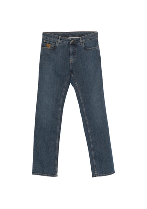 ETRO Pegasus-embroidered jeans - Blue