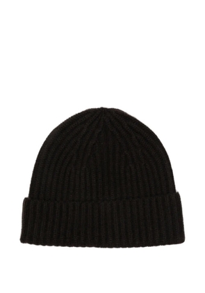 Lisa Yang Martigny ribbed-knit beanie hat - Brown