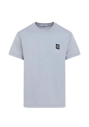 Stone Island logo-patch T-shirt - Grey