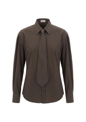 Brunello Cucinelli long-sleeve shirt - Brown