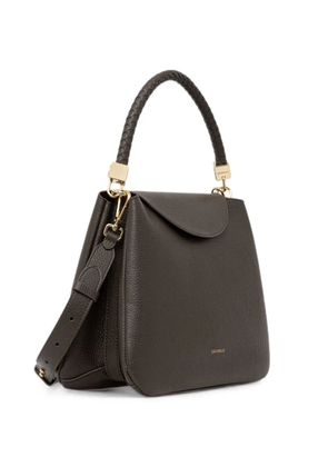 Coccinelle medium Coccinelle Tiggy braided-handle leather tote bag - Brown