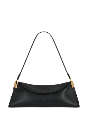 Balmain 64-83 small bag in smooth leather - Black
