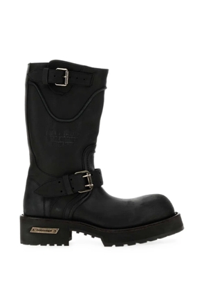Balenciaga Venom leather boots - Black