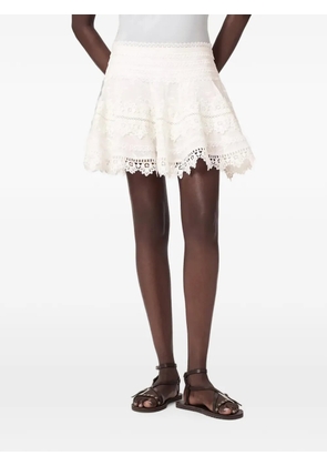 AllSaints Lillith A-line mini skirt - White