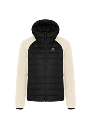 MONTURA quilted fleece-texture jacket - Black