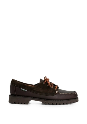 Sebago Askook Lug logo-patch boat shoes - Brown