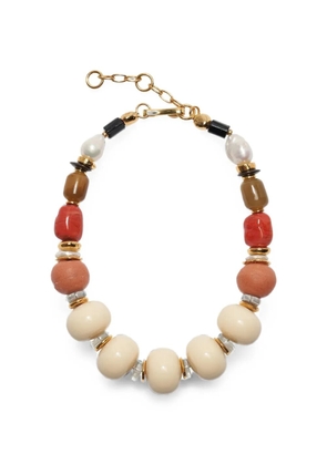 Lizzie Fortunato Ilios beaded necklace - Gold