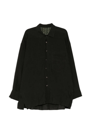 Ziggy Chen button-up shirt - Black