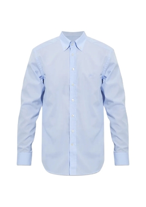 ETRO embroidered-logo shirt - Blue