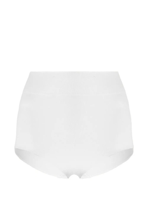Wolford seamless circular-knit high-waisted briefs - White