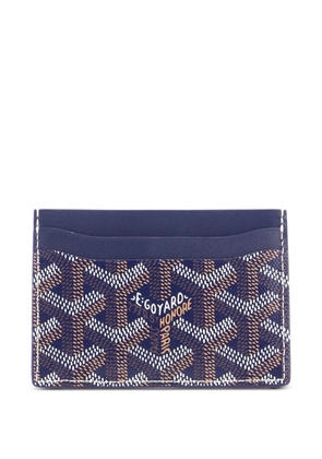 Goyard Pre-Owned Saint Sulpice Coated Canvas card holder - Blue