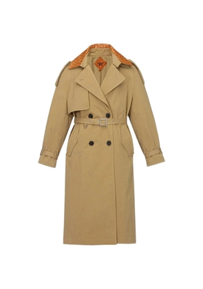 MCM double-breasted trench coat - Neutrals