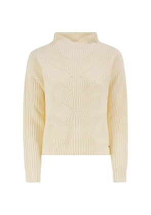 Herno knit high-neck sweater - Neutrals