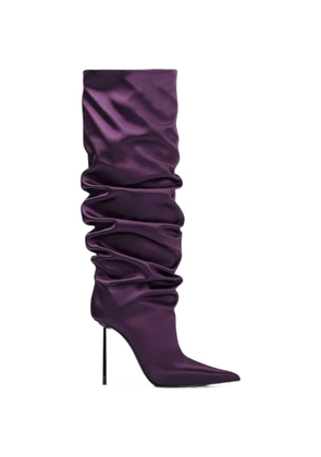 Le Silla Amelia pointed-toe boots - Purple