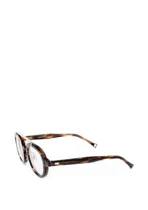 OAMC tortoiseshell-pattern sunglasses - Brown