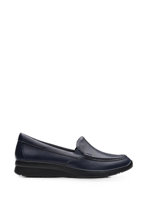 Clarks Originals Ellowyn Lux leather loafers - Blue