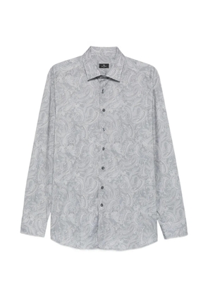 ETRO paisley-print long-sleeve shirt - Grey