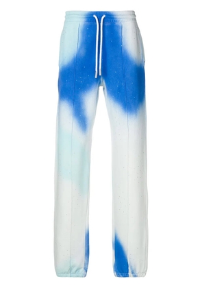 Off-White tie-dye track pants - Blue