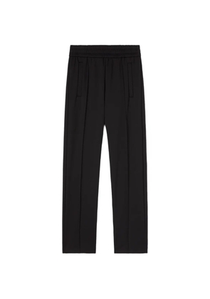 Palm Angels logo-print track trousers - Black