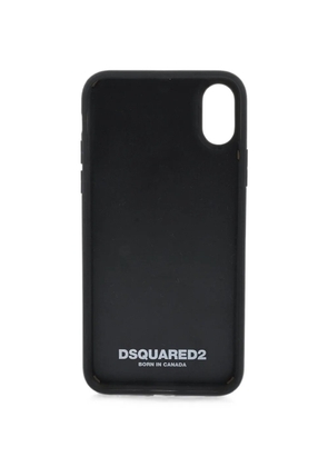 DSQUARED2 embossed horse-motif iPhone X case - Black