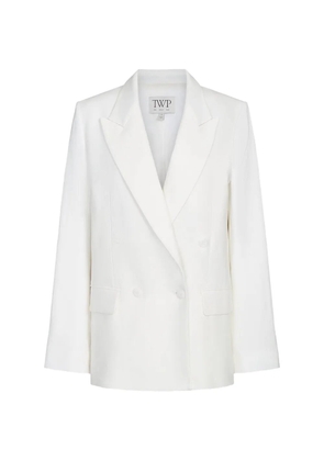 TWP Harper double-breasted blazer - Neutrals
