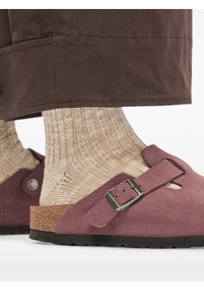 Birkenstock Boston buckle-fastening sandals - Purple