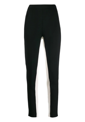 Stella McCartney side stripes skinny trousers - Black
