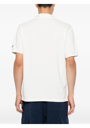 Kenzo tiger-patch polo shirt - White