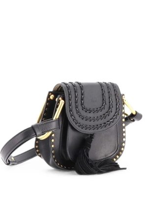 Chloé Pre-Owned Hudson Handbag Whipstitch Leather Mini crossbody bag - Black
