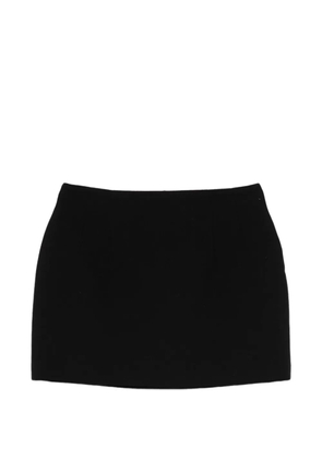 WARDROBE.NYC concealed-zip mini skirt - Black