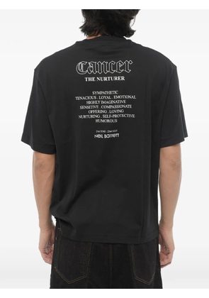 Neil Barrett logo-print crew-neck T-shirt - Black