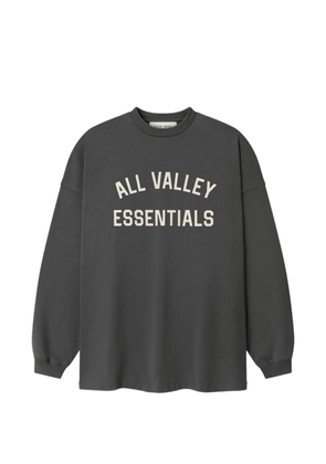 FEAR OF GOD ESSENTIALS Merch logo-print long-sleeve T-shirt - Grey