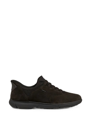 Geox Nebula 2.0 suede-finish lace-up sneakers - Brown