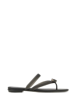 Ferragamo Vara bow sandals - White