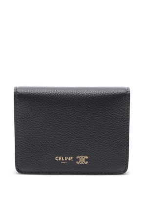 Celine Pre-Owned Triomphe leather card holder - Black