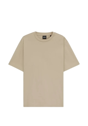 BOSS crew-neck short-sleeve T-shirt - Neutrals