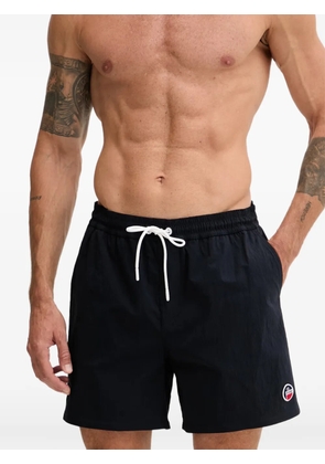 Fusalp Halfi logo-patch drawstring swim shorts - Blue