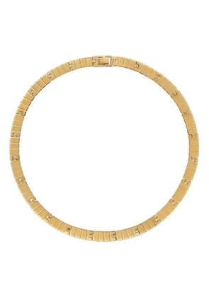 IVI Slot necklace - Gold