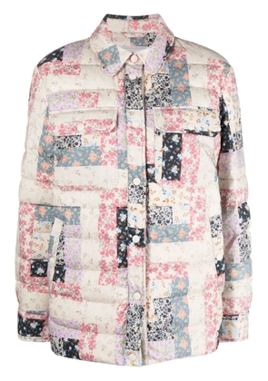 Woolrich patchwork quilted jacket - Neutrals