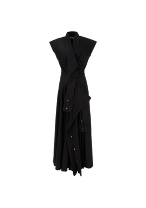 Viktor & Rolf deconstructed sleeveless maxi dress - Black
