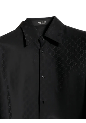 Gucci GG Supreme-jacquard shirt - Black