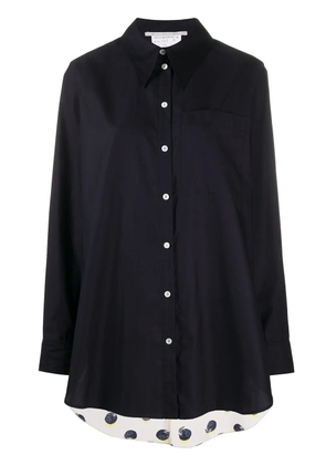 Stella McCartney contrast shirt - Blue