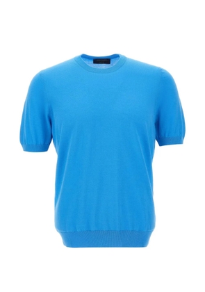 Gran Sasso short-sleeve crew-neck T-shirt - Blue