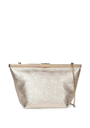 Jimmy Choo Ganache clutch bag - Gold