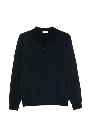 SANDRO long-sleeve polo shirt - Blue